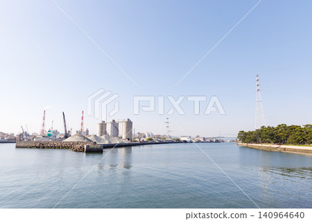 Takasago Port Yard located along the Kakogawa River Takasago Port Yard located along the Kakogawa River 140964640