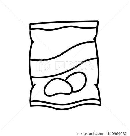 chips snack crispy, potato chips chips snack crispy, potato chips 140964682