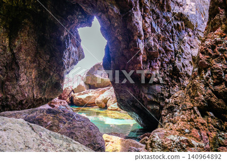 Kankane Cave tidal pool Kankane Cave tidal pool 140964892