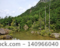上高地明神池景色 140966040