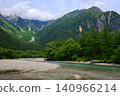 清流梓川和穗高山脈 140966214