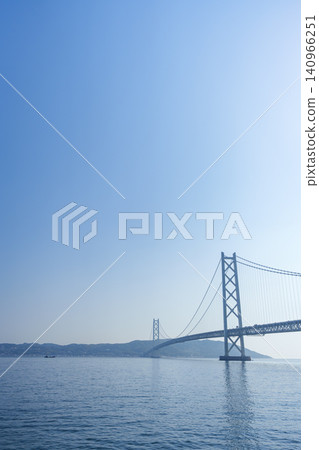 A view of the Akashi Kaikyo Bridge A view of the Akashi Kaikyo Bridge 140966251