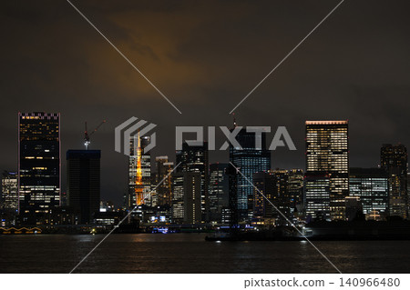 從豐洲眺望夜景 從豐洲眺望夜景 140966480
