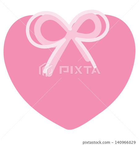 Illustration of pink heart with ribbon for Valentine's day, love sign, heart symbol, fashion, accessory, patch, shirt print, sticker, wedding card, plush toy, kid doll, brooch, pin, couple, tattoo Illustration of pink heart with ribbon for Valentine's day, love sign, heart symbol, fashion, accessory, patch, shirt print, sticker, wedding card, plush toy, kid doll, brooch, pin, couple, tattoo 140966829