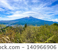 Mount Fuji as seen from the Mitsutoge Mountain climbing trail 140966906