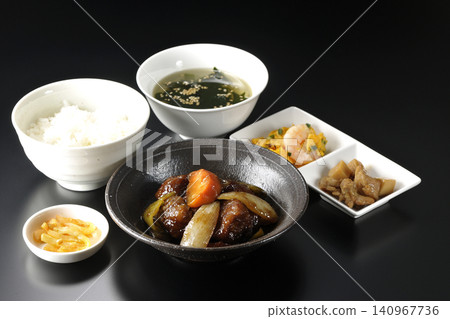 Black vinegar pork set meal Black vinegar pork set meal 140967736