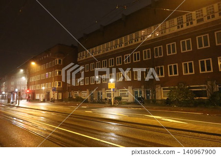 Amsterdam before dawn, Van Woov Street [Amsterdam, Netherlands] 140967900
