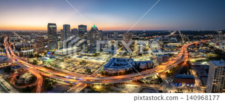 USA travel destination. American urban cityscape of Tampa, Florida. USA travel destination. American urban cityscape of Tampa, Florida. 140968177
