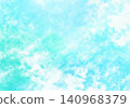 Simple light blue watercolor gradient texture 140968379