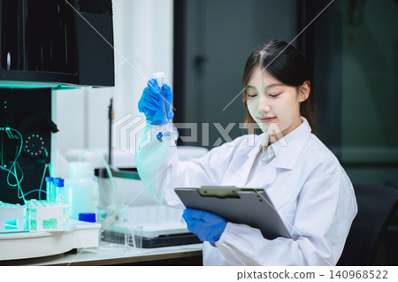 Scientist, Science Medicine Researcher working in Laboratory, Pharmaceutical Industry, Medical work. Scientist, Science Medicine Researcher working in Laboratory, Pharmaceutical Industry, Medical work. 140968522