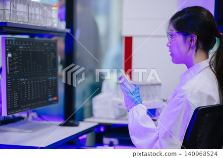 Scientist, Science Medicine Researcher working in Laboratory, Pharmaceutical Industry, Medical work. Scientist, Science Medicine Researcher working in Laboratory, Pharmaceutical Industry, Medical work. 140968524