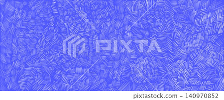 Abstract Blue Background with Scattered Short Hatching Stroke Texture Abstract Blue Background with Scattered Short Hatching Stroke Texture 140970852