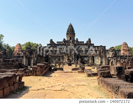 巴孔寺，羅洛斯考古公園的一部分，聯合國教科文組織世界遺產，拍攝於 2026 年 1 月。 140972172
