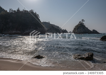 Uradome Coast, Ogamogaiso, Iwami Town, Iwami District, Tottori Prefecture Uradome Coast, Ogamogaiso, Iwami Town, Iwami District, Tottori Prefecture 140973305
