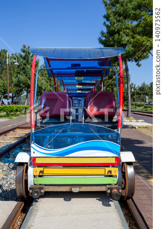 Samcheok Rail Bike in Gangwondo Samcheok Rail Bike in Gangwondo 140973562