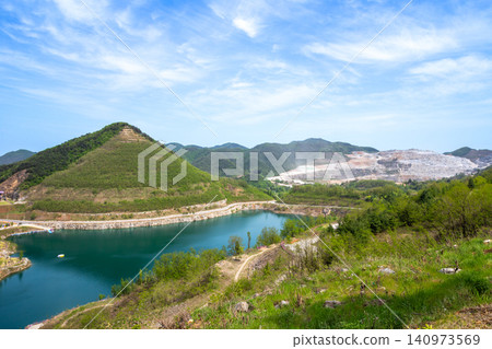 Cheongok Lake at Donghae Mureung Byeolyucheonji Cheongok Lake at Donghae Mureung Byeolyucheonji 140973569