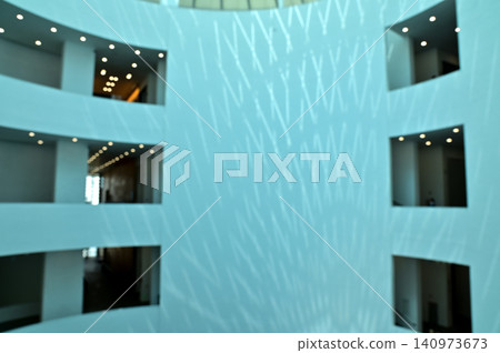 Close-up of the wall, interior of modern architecture, modern city building. Interior design. Details of modern architecture. Building abstract. Building background. Close-up of the wall, interior of modern architecture, modern city building. Interior design. Details of modern architecture. Building abstract. Building background. 140973673