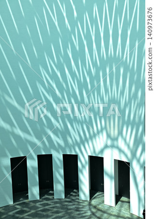 Close-up of the wall, interior of modern architecture, modern city building. Interior design. Details of modern architecture. Building abstract. Building background. Close-up of the wall, interior of modern architecture, modern city building. Interior design. Details of modern architecture. Building abstract. Building background. 140973676