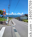 Scenery of roads in rural Japan 140973709