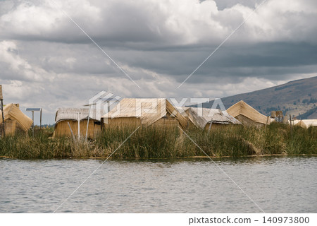 lake Titicaca huts lake Titicaca huts 140973800