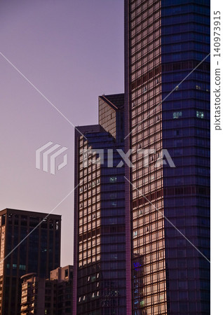 Exterior of modern architecture, modern city building. Modern architecture abstract background, building abstract. Exterior of modern architecture, modern city building. Modern architecture abstract background, building abstract. 140973915