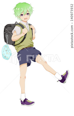 A certain male elementary school student's commute to school A certain male elementary school student's commute to school 140973932
