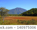 Odashirohara Plain with Mount Nantai in the background, showcasing the vibrant autumn colors of the grasses. October Nikko 301: Autumn colors of the grasses - Odashirohara Plain and Mount Nantai Odashirohara Plain with Mount Nantai in the background, showcasing the vibrant autumn colors of the grasses. October Nikko 301: Autumn colors of the grasses - Odashirohara Plain and Mount Nantai 140975006