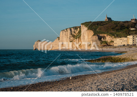 Cliffs and Waters of Etretat Cliffs and Waters of Etretat 140978521