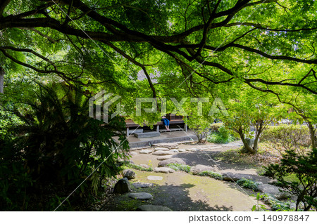足徠村，瀨戶屋住宅，四周綠樹環繞 140978847