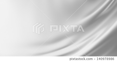 Luxury silver fabric texture background with copy space 3D render Luxury silver fabric texture background with copy space 3D render 140978986