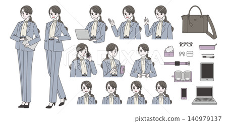 女性個體經營者插圖集 140979137