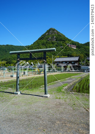 滋賀縣太郎坊神社和阿賀神社的優美景色 滋賀縣太郎坊神社和阿賀神社的優美景色 140979423
