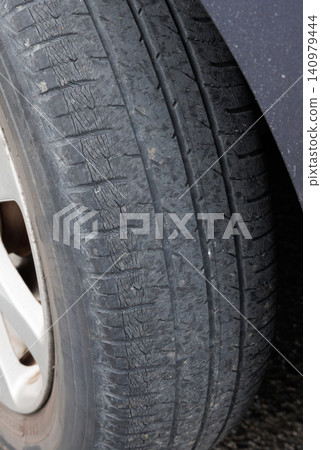 Tire cracks Tire cracks 140979444