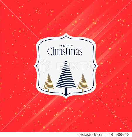 merry christmas red creative greeting design merry christmas red creative greeting design 140980640