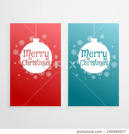 set of two vertical christmas banners holiday greeting set of two vertical christmas banners holiday greeting 140980937