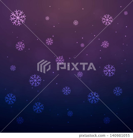 Beautiful Merry christmas greeting card with snowflakes Beautiful Merry christmas greeting card with snowflakes 140981055