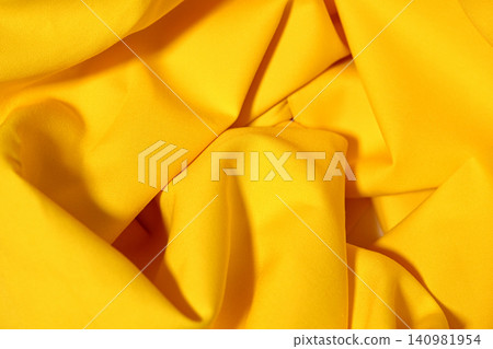 Yellow fabric texture Yellow fabric texture 140981954