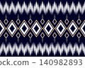 Geometric ethnic oriental pattern. Geometric ethnic pattern. Ethnic pattern. Navajo, Native American tribal fabric design for clothing, textile, wrapping, background, wallpaper, carpet, embroidery, pr 140982893