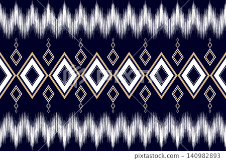 Geometric ethnic oriental pattern. Geometric ethnic pattern. Ethnic pattern. Navajo, Native American tribal fabric design for clothing, textile, wrapping, background, wallpaper, carpet, embroidery, pr Geometric ethnic oriental pattern. Geometric ethnic pattern. Ethnic pattern. Navajo, Native American tribal fabric design for clothing, textile, wrapping, background, wallpaper, carpet, embroidery, pr 140982893