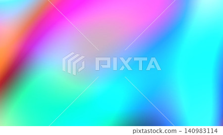 Smooth gradient background with holographic rainbow Smooth gradient background with holographic rainbow 140983114
