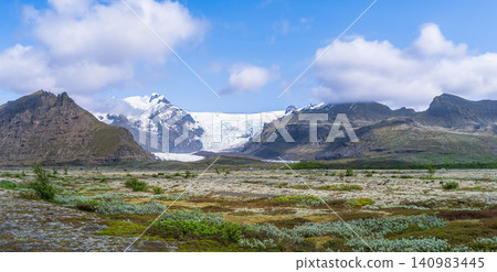 Scenic View of Jokulsarlon Glacier Lagoon in Hofn, Iceland 140983445