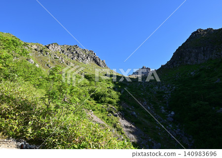 Mt. Yake climb, Northern Alps, Nagano Prefecture Mt. Yake climb, Northern Alps, Nagano Prefecture 140983696