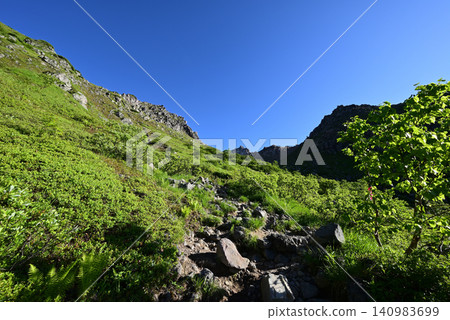 Mt. Yake climb, Northern Alps, Nagano Prefecture Mt. Yake climb, Northern Alps, Nagano Prefecture 140983699