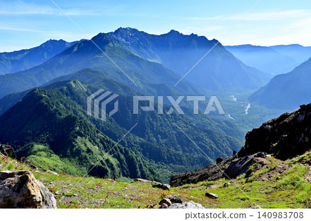 Mt. Yake climb, Northern Alps, Nagano Prefecture Mt. Yake climb, Northern Alps, Nagano Prefecture 140983708