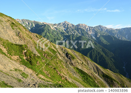Mt. Karamatsu climb, Northern Alps, Nagano Prefecture 140983896