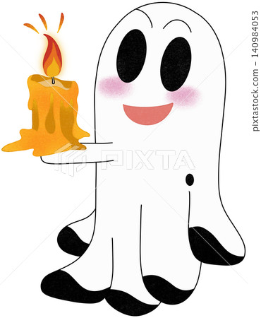 ghost holding candle ghost holding candle 140984053