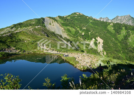 Mt. Karamatsu climb, Northern Alps, Nagano Prefecture Mt. Karamatsu climb, Northern Alps, Nagano Prefecture 140984108