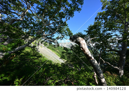 Mt. Karamatsu climb, Northern Alps, Nagano Prefecture Mt. Karamatsu climb, Northern Alps, Nagano Prefecture 140984128