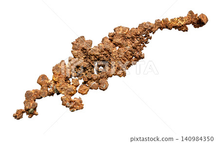 pure crystalline native copper isolated pure crystalline native copper isolated 140984350