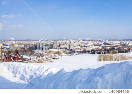 aerial view of Nizhny Tagil city from Lisya Mount aerial view of Nizhny Tagil city from Lisya Mount 140984466